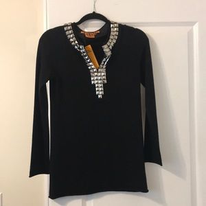 Tory Burch Winnie Studded Tunic